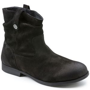 Birkenstock Boot Sarnia Suede Leather Black 40